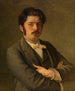 Le Compositeur Albert De Vleeshouwer - Jean François Portaels — vy av konstverket