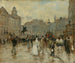 Rue des Princesses, Edinburgh - Jean François Raffaëlli — vy av konstverket