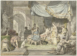 Jean Grandjean - Antiochus probeert de liefde voor zijn moeder Stratonice te verbergen.webp