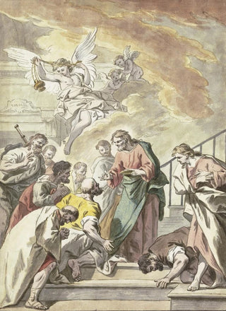 Jean Jouvenet - Christ gives the Lords Supper.webp