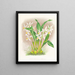 Coelogyne ocellata - Jean Jules Linden — inramlat konstverk på väggen