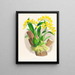 Oncidium warscewiczii - Jean Jules Linden — inramlat konstverk på väggen
