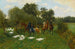 La promenade - Jean Richard Goubie — vy av konstverket