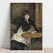 Reproduktion av målningen Jeanne Wenz à la Bastille - Henri de Toulouse-Lautrec