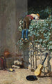 Förtrolig blick - Jehan Georges Vibert — vy av konstverket