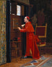 La Vue - Jehan Georges Vibert — vy av konstverket