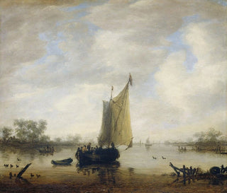 Vue de la rivière - Jeronymus van Diest II — vy av konstverket