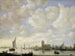 Vue de la Merwede près de Dordrecht - Jeronymus van Diest II — vy av konstverket