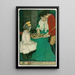 Dames - Jessie Willcox Smith — inramlat konstverk på väggen