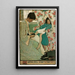 Morgon - Jessie Willcox Smith — inramlat konstverk på väggen