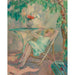 Reproduktion av målningen av en ung sovande flicka i en trädgård - Henri Lebasque