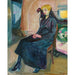 Reproduktion av målningen Ung kvinna sittande - Edvard Munch