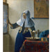 Reproduktion av målningen ung kvinna med en vattenkruka - Johannes Vermeer
