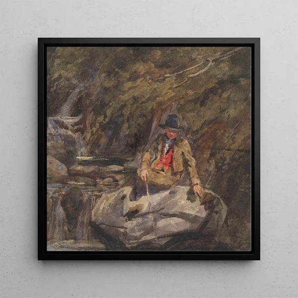 Jeune pêcheur - William James Müller