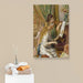 Reproduktion av målningen unga flickor vid piano - Pierre-Auguste Renoir