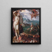 Persée frigör Andromeda - Joachim Wtewael — inramlat konstverk på väggen