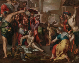 Joachim Wtewael - The Raising Of Lazarus.webp