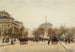 La Place du Châtelet, Paris - Joaquín Mir — vy av konstverket