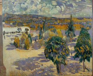 Ciel orageux - Joaquín Mir Trinxet — vy av konstverket
