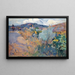 Vue de L'Aleixar - Joaquín Mir Trinxet — inramlat konstverk på väggen