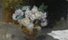 vita rosor - Joaquín Sorolla — vy av konstverket