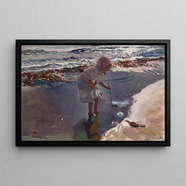 Joaqun Sorolla - Buscando mariscos playa de Valencia.webp