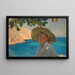 pojke med hatt Javea - Joaquín Sorolla — inramlat konstverk på väggen