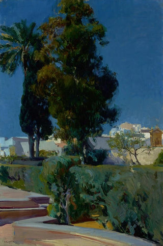 Joaqun Sorolla - Corner of the Garden Alcazar Sevilla.webp