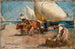 Strandscen - Joaquín Sorolla — vy av konstverket