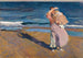 Fiskare med sin son - Joaquín Sorolla — vy av konstverket