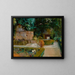 trädgården Jardin des Adarves, Alhambra, Granada - Joaquín Sorolla — inramlat konstverk på väggen