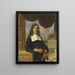 Nicolaes Eichelberg d 1699 Haarlem Marchand Änka d'Helena van der Schalcke - Job Adriaensz. Berckheyde — inramlat konstverk på väggen