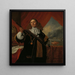 Johan de Liefde circa 1619-73 Viceamiral - Bartholomeus van der Helst — inramlat konstverk på väggen