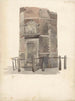 Porte de la guilde dans le St. Anthoniswaag d'Amsterdam - Johan Adolph Rust — vy av konstverket
