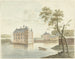 Vue d'un château inconnu - Johan Antonie Kaldenbach — vy av konstverket