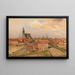 Vue de Maassluis - Johan Barthold Jongkind — inramlat konstverk på väggen