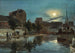 Canal Saint-Martin - Johan Barthold Jongkind — vy av konstverket