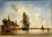 Canal i Holland - Johan Barthold Jongkind — vy av konstverket