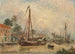 Environs de Dordrecht - Johan Barthold Jongkind — vy av konstverket