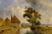 Environs de Bréda - Johan Barthold Jongkind — vy av konstverket
