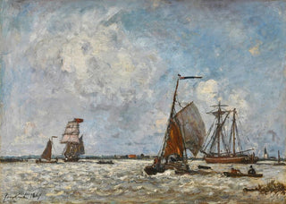Johan Barthold Jongkind - LEstuaire Belgique.webp