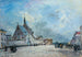 La place de l'église - Johan Barthold Jongkind — vy av konstverket