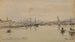 Le Port de Marseille - Johan Barthold Jongkind — vy av konstverket