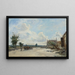 Rue Saint-Parize-le-Châtel nära Nevers - Johan Barthold Jongkind — inramlat konstverk på väggen