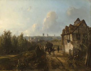 Johan Barthold Jongkind - View on Monmartre.webp