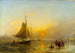 Le ruisseau de Stockholm en hiver - Johan Christian Berger — vy av konstverket