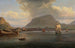 Bergen sett från norra ingången - Johan Christian Dahl — vy av konstverket
