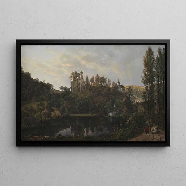 Johan Christian Dahl - The Castle Ruin at Tharandt.webp