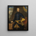 Charles XII 1682-1718 Kung av Sverige - Johan David Swartz — inramlat konstverk på väggen
