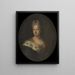 Princesse Sofia Charlotte - Johan David Swartz — inramlat konstverk på väggen